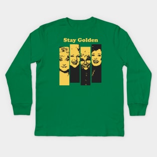 golden girls Kids Long Sleeve T-Shirt